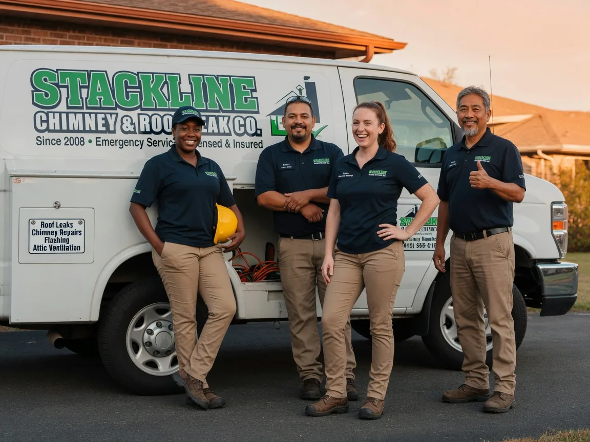 Chimney flashing repair company in Crumpton, MD